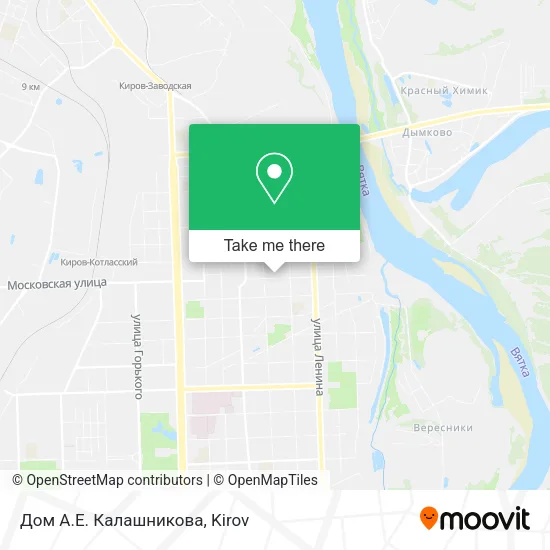 Дом А.Е. Калашникова map