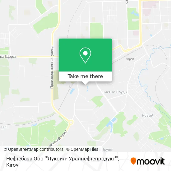 Нефтебаза Ооо ""Лукойл- Уралнефтепродукт"" map