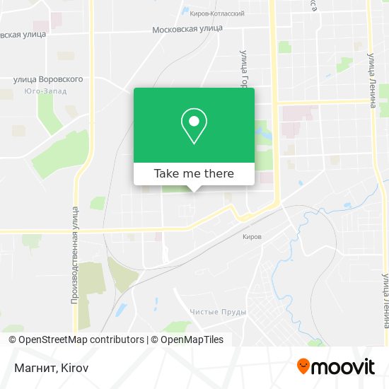 Магнит map