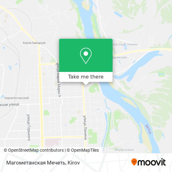 Магометанская Мечеть map