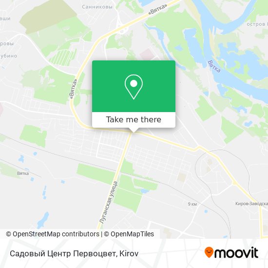Садовый Центр Первоцвет map