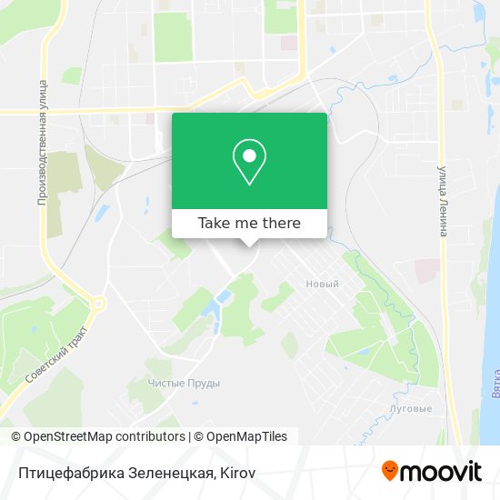 Птицефабрика Зеленецкая map