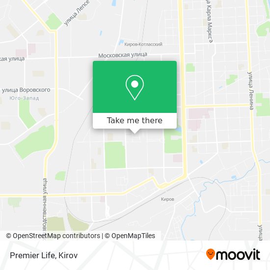 Premier Life map