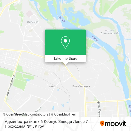 Административный Корпус Завода Лепсе И Проходная №1 map