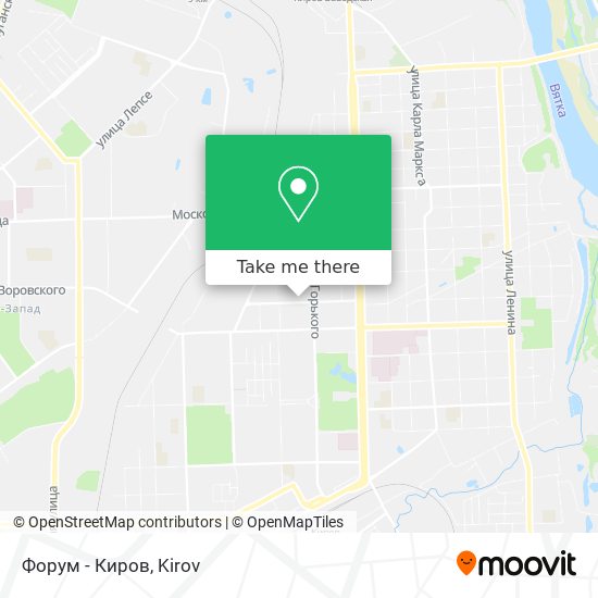 Форум - Киров map
