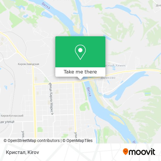 Кристал map