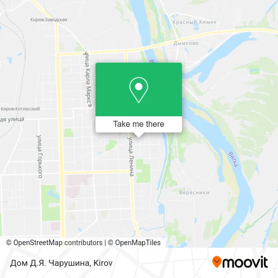 Дом Д.Я. Чарушина map