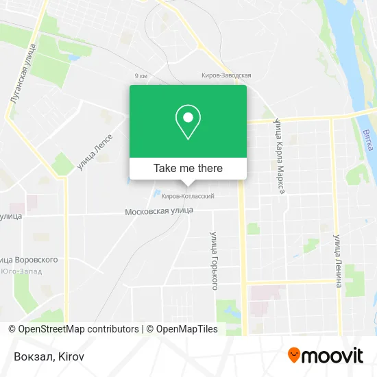 Вокзал map