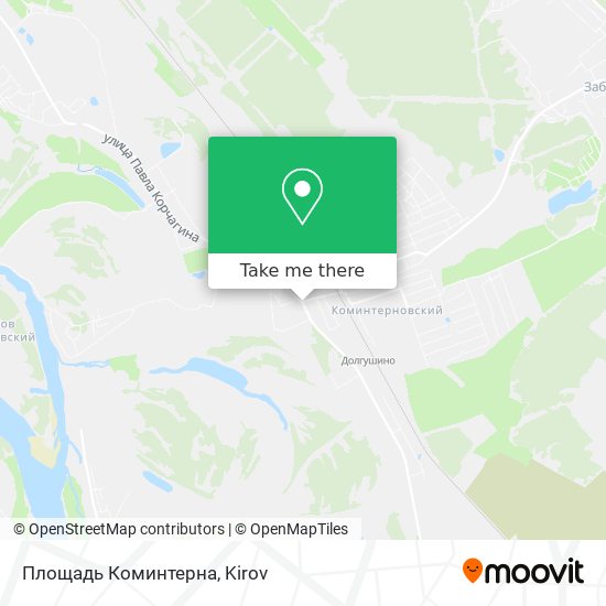 Площадь Коминтерна map