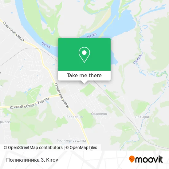 Поликлиника 3 map