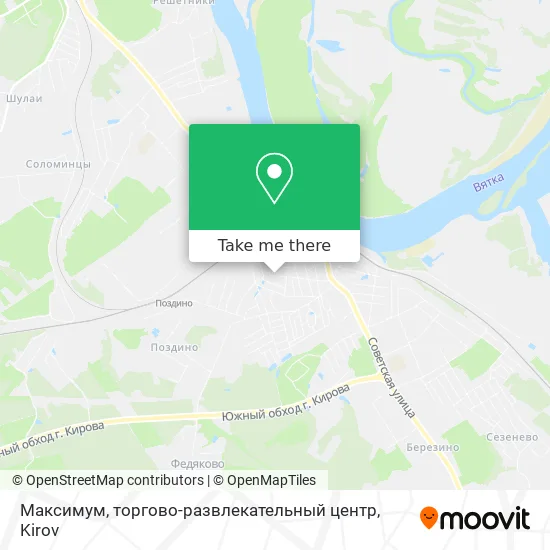 Максимум, торгово-развлекательный центр map