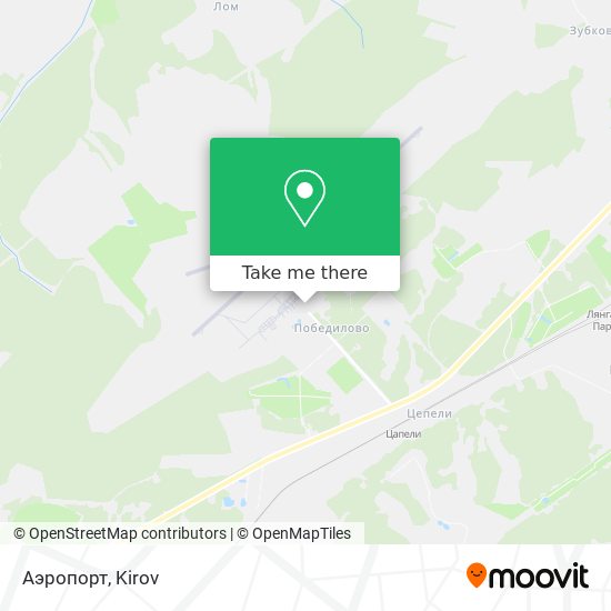 Аэропорт map