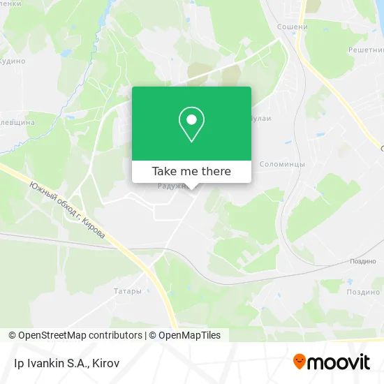 Ip Ivankin S.A. map
