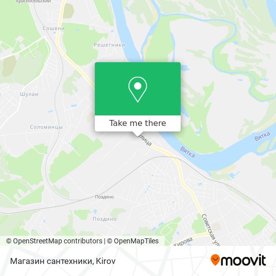 Магазин сантехники map