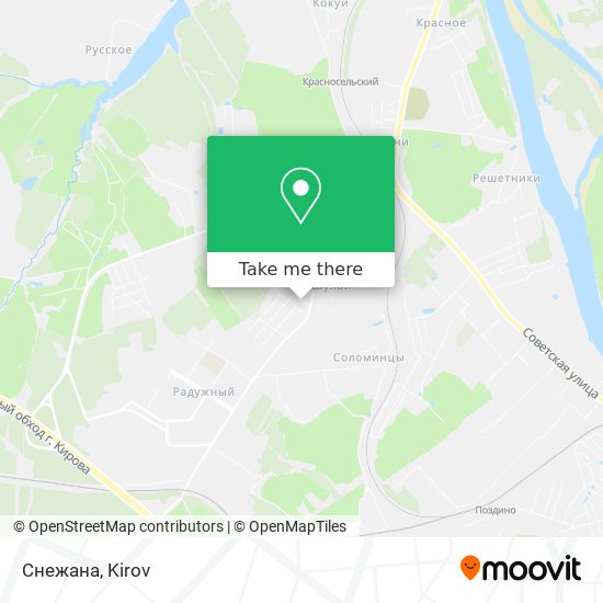 Снежана map