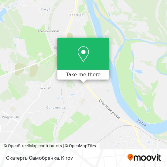 Скатерть Самобранка map
