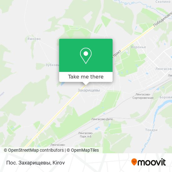 Пос. Захарищевы map