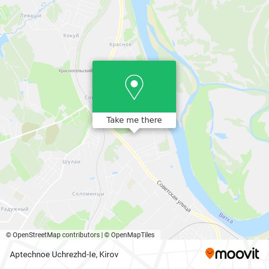 Aptechnoe Uchrezhd-Ie map
