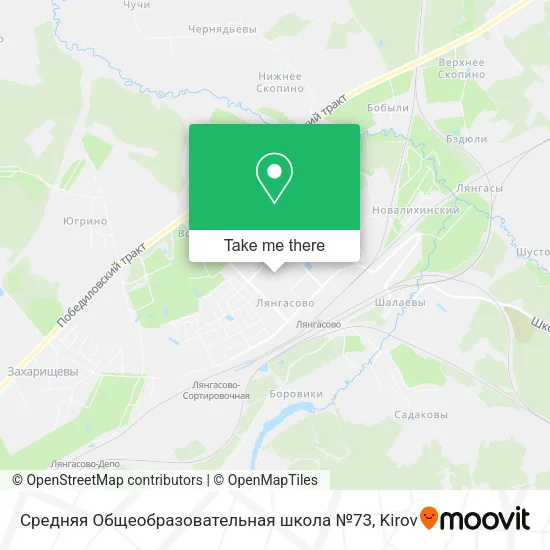 Средняя Общеобразовательная школа №73 map
