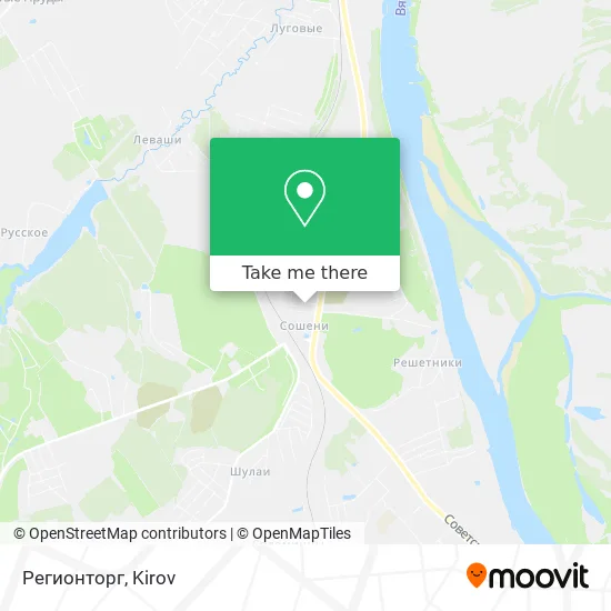 Регионторг map