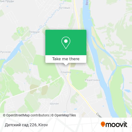 Детский сад 226 map