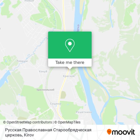 Русская Православная Старообрядческая церковь map