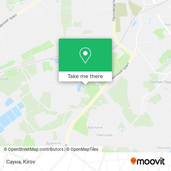 Сауна map