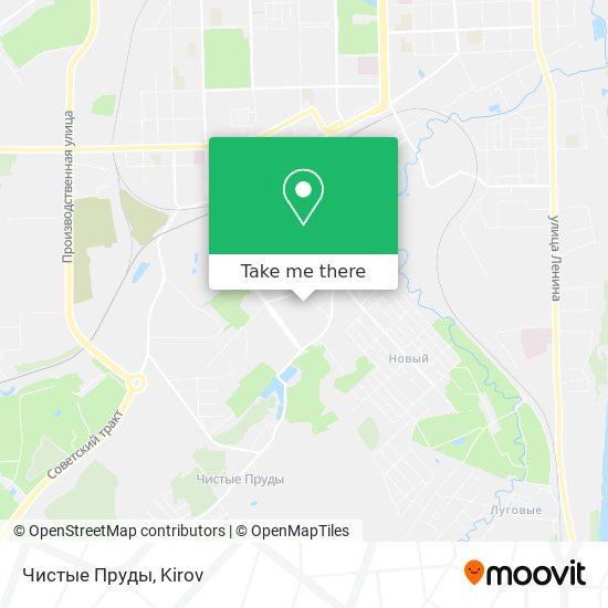 Чистые Пруды map