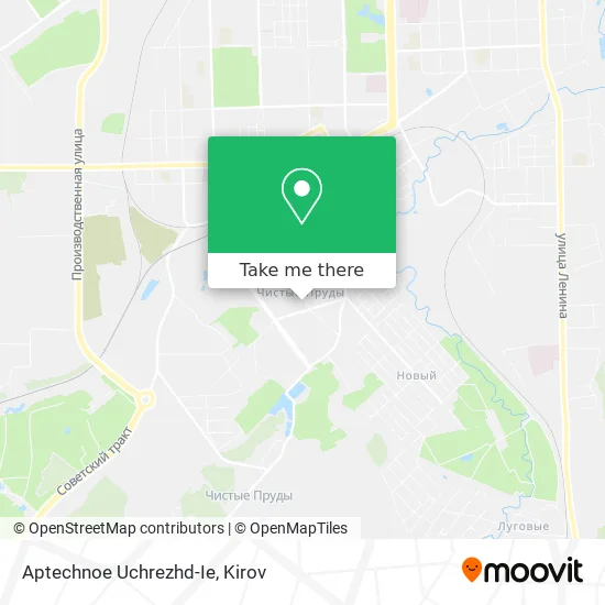 Aptechnoe Uchrezhd-Ie map