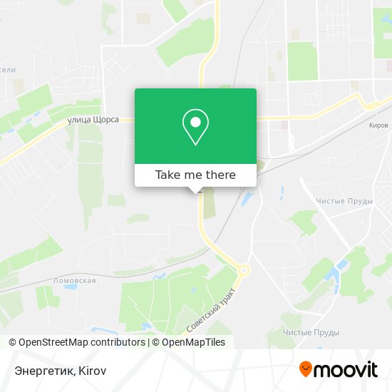 Энергетик map
