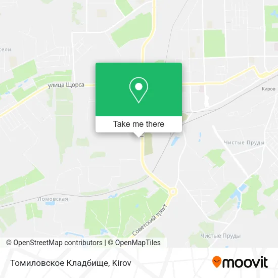 Томиловское Кладбище map