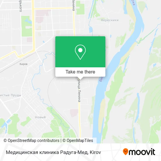 Медицинская клиника Радуга-Мед map