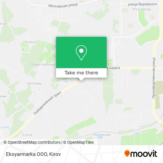 Ekoyarmarka OOO map