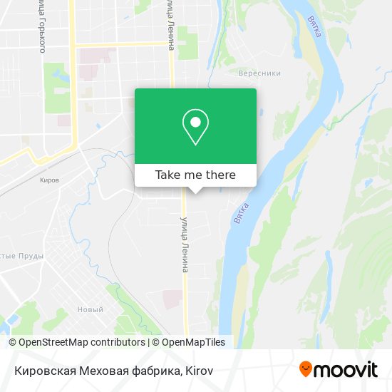 Кировская Меховая фабрика map