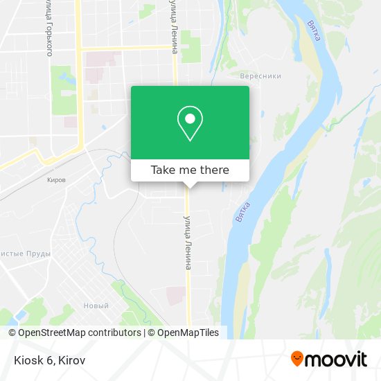 Kiosk 6 map