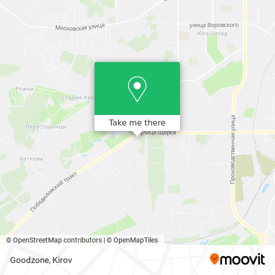 Goodzone map