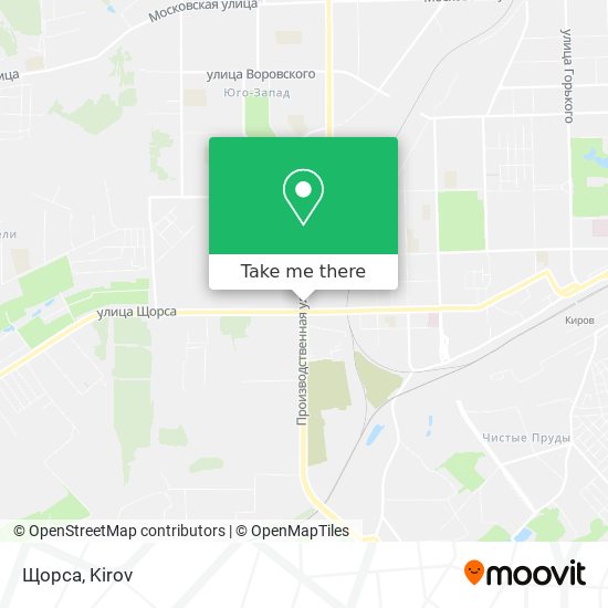 Щорса map