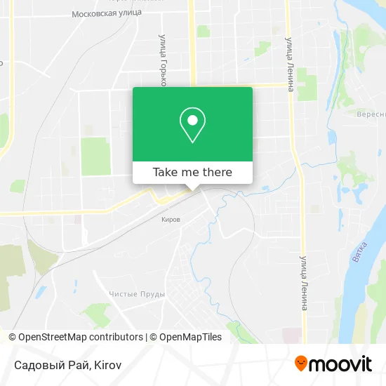 Садовый Рай map