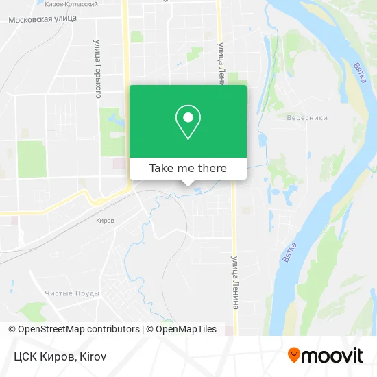 ЦСК Киров map