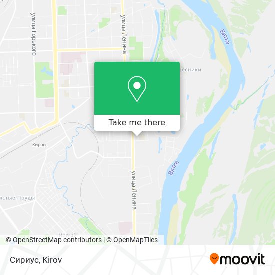 Сириус map