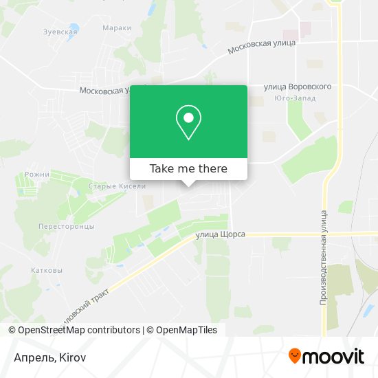 Апрель map