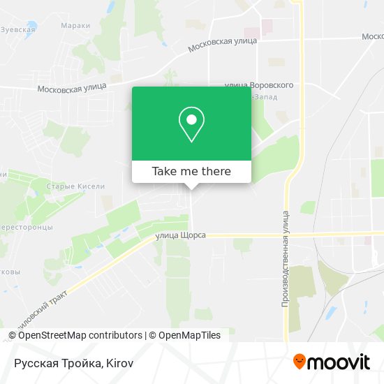 Русская Тройка map