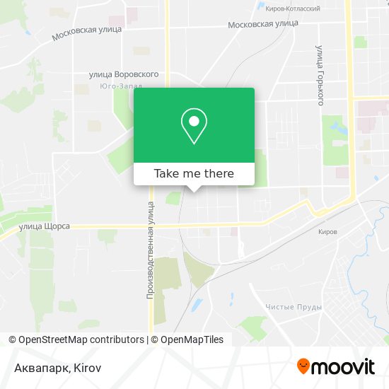 Аквапарк map
