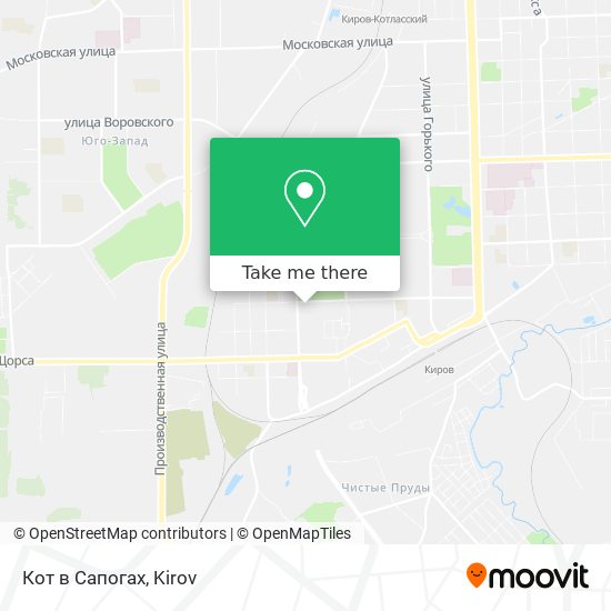 Кот в Сапогах map