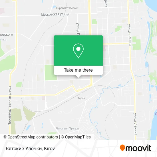 Вятские Улочки map