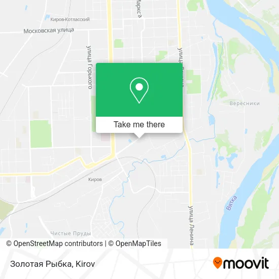 Золотая Рыбка map