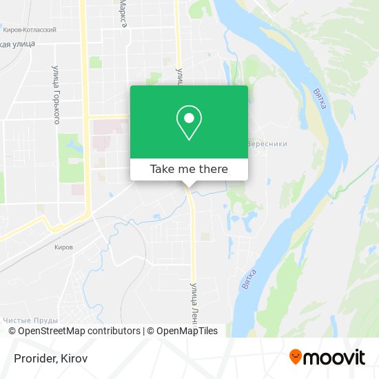 Prorider map