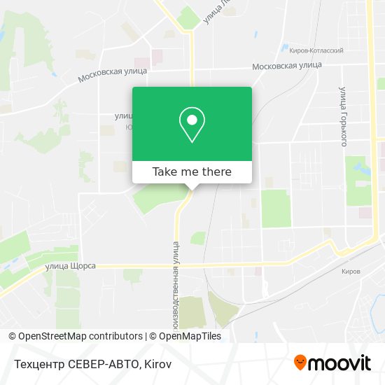 Техцентр СЕВЕР-АВТО map
