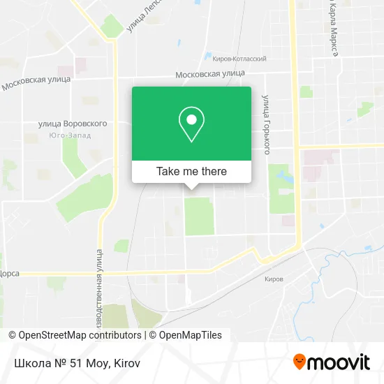Школа № 51 Моу map