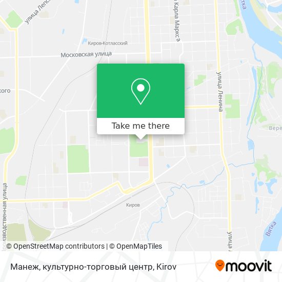 Манеж, культурно-торговый центр map
